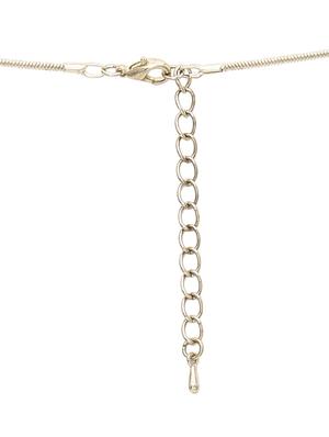 silver plated circular shaped necklace - 9989207 - Standard Image - 4