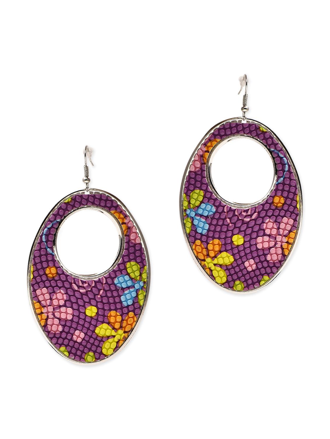 iron drop earring - 9995010 - Zoom Image - 1