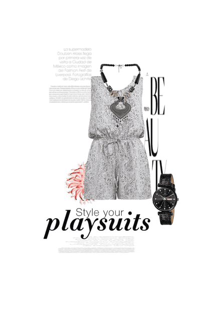 Style your playsuits