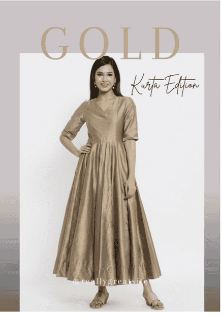Omg! The Best Gold Kurta Ever!