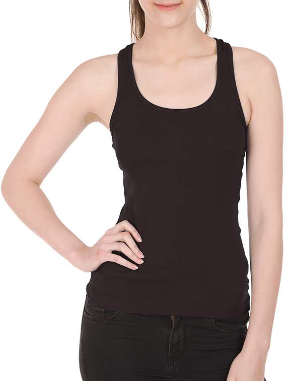 Women's Tank Top Round Neck Top