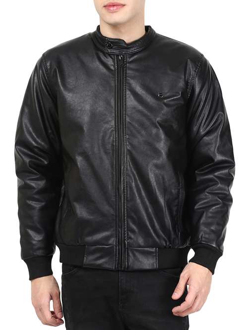okane leather jacket