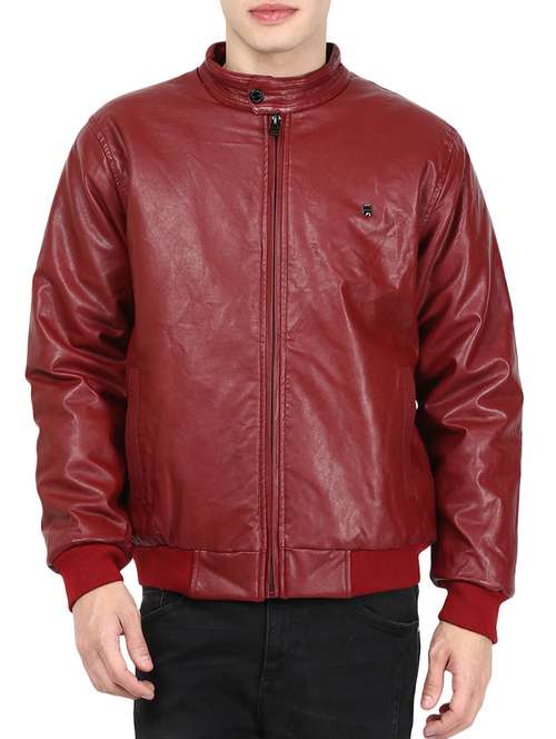 okane leather jacket