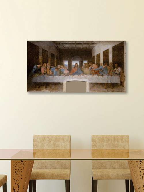Buy Online The Last Supper Framed Canvas Wall Decor Art From