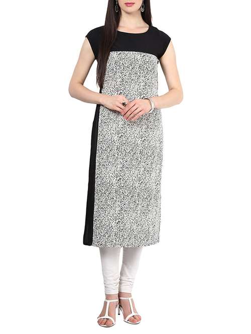 limeroad crepe kurtis