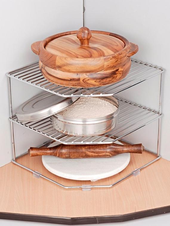 Kitchen Utensils Rack Online India Ideas Chrome Plated Steel Kitchen Rack By Disha Online Ping For