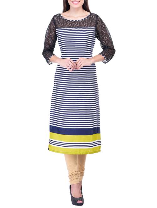 limeroad crepe kurtis