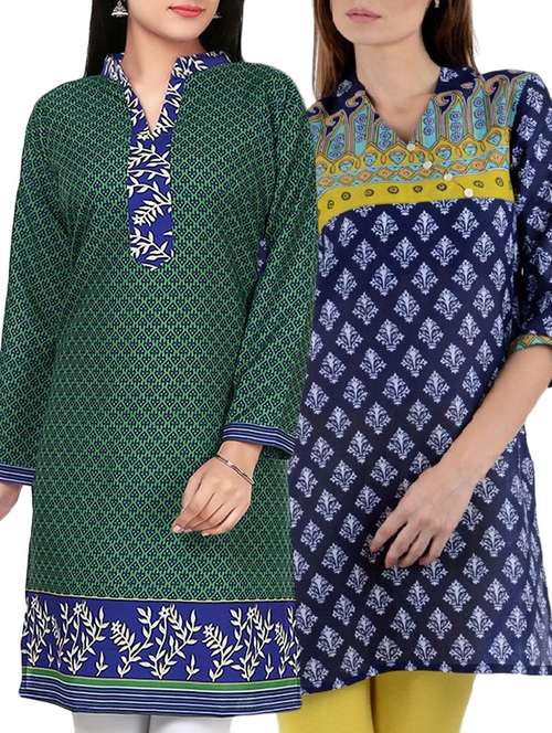 limeroad crepe kurtis