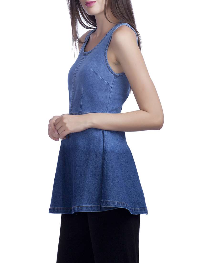 denim top dress