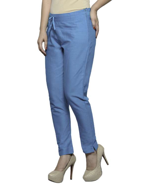 Buy online Multicolored Khadi Cotton Pants Combo from bottom wear for