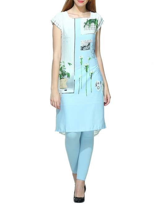 limeroad high and low kurtis