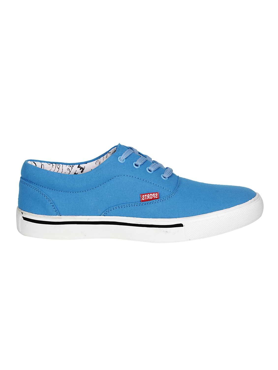 light blue canvas sneakers