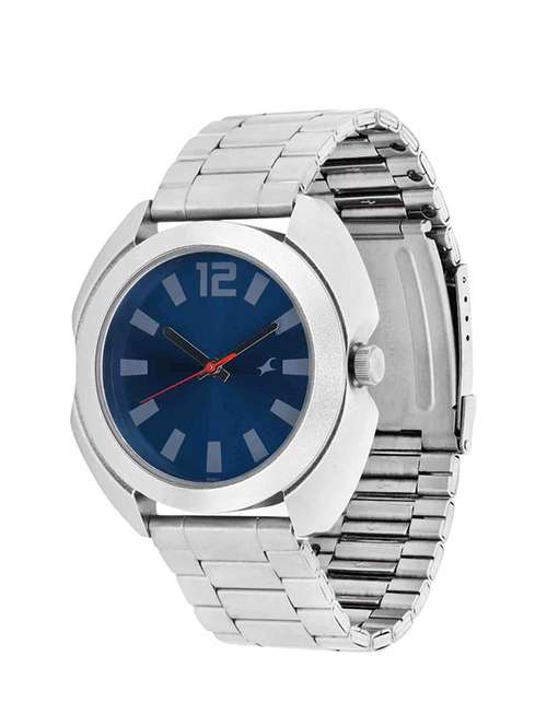 fastrack blue dial watch