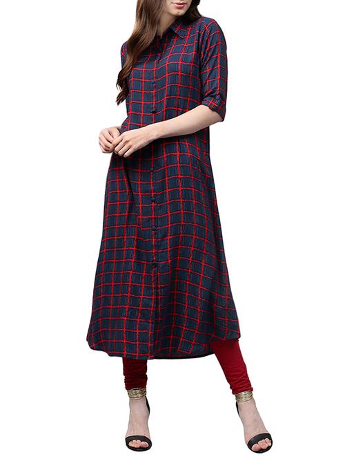 shirt collar ladies kurta