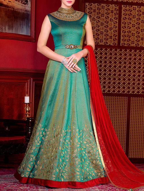 limeroad anarkali dress