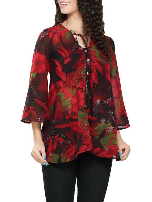 new model tops for jeans images