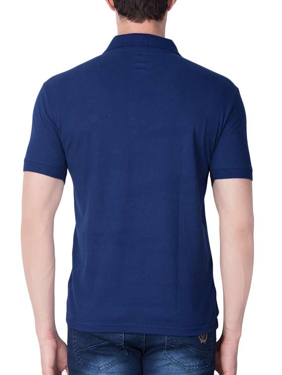 tshirt over collared shirt