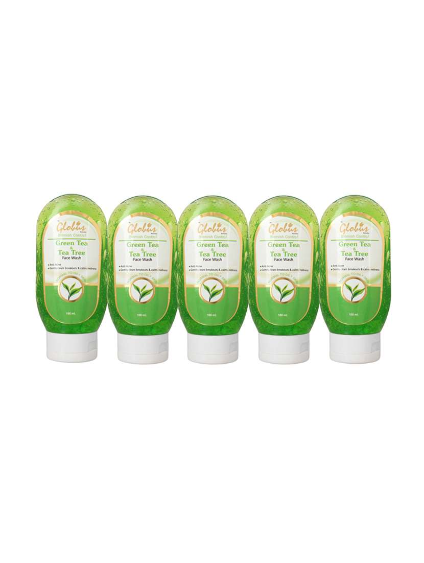 Globus Green Tea & Tea Tree Face Wash