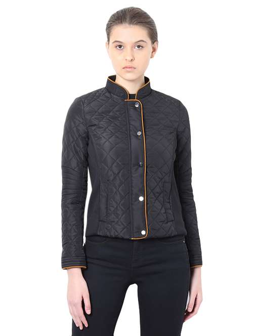 turtle neck and jacket