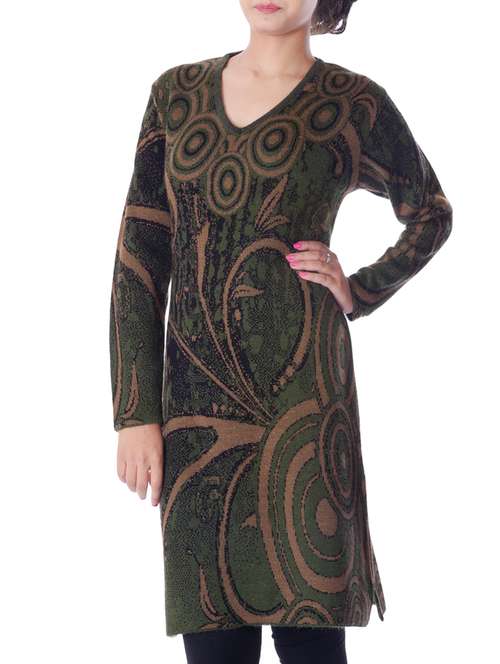 limeroad winter kurtis