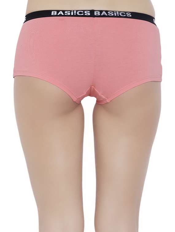 Buy online Low Rise Contrast Tapping Boy Shorts from lingerie for Women
