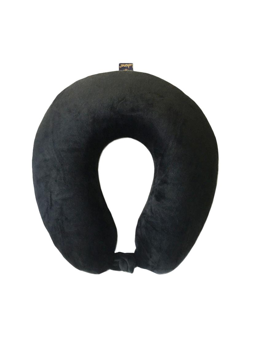 U Shaped Memory Foam Neck Pillow With Supersoft Velvet Cover U Shaped Memory Foam Neck Pillow With Supersoft Velvet Cover On By Lushomes Ping For Filled Cushions In India 14735424