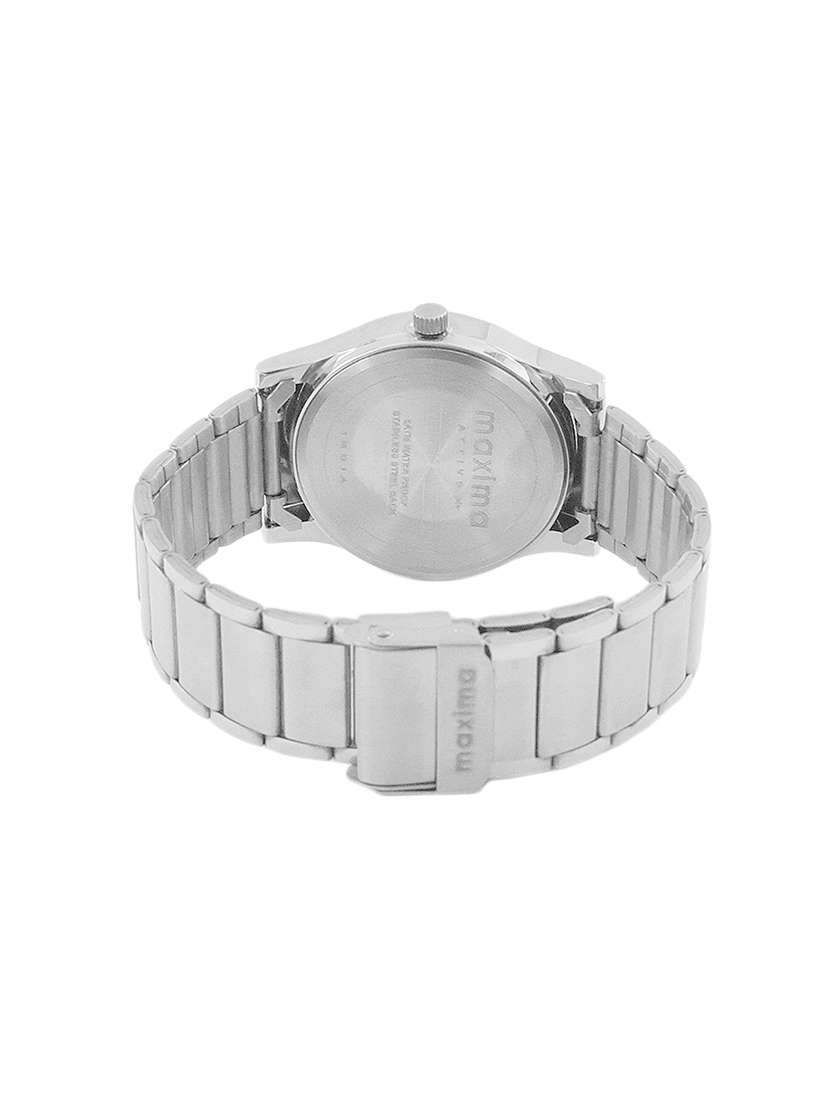 maxima blue dial watch