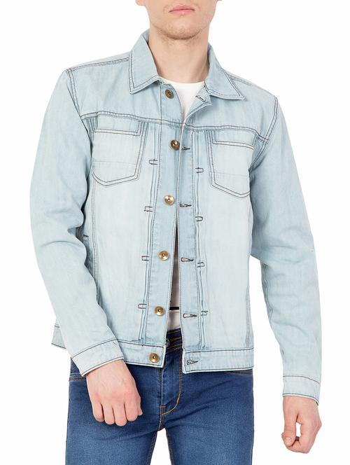 krossstitch denim jacket