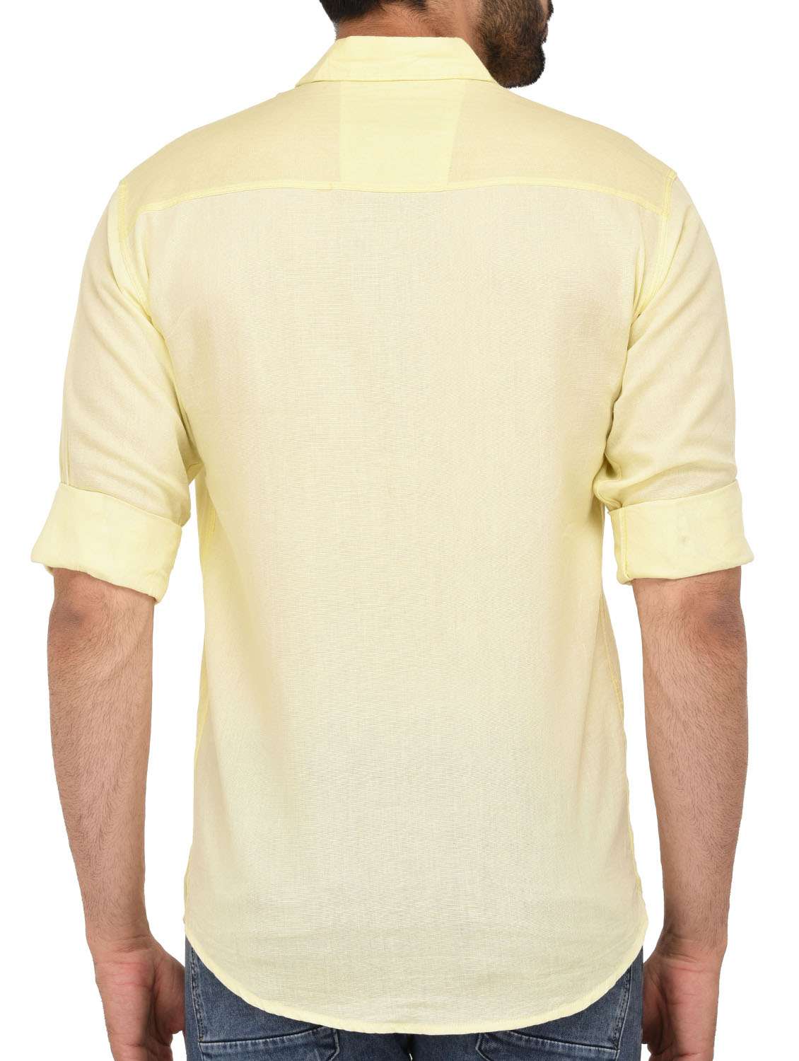 Mens Solid Casual Shirt