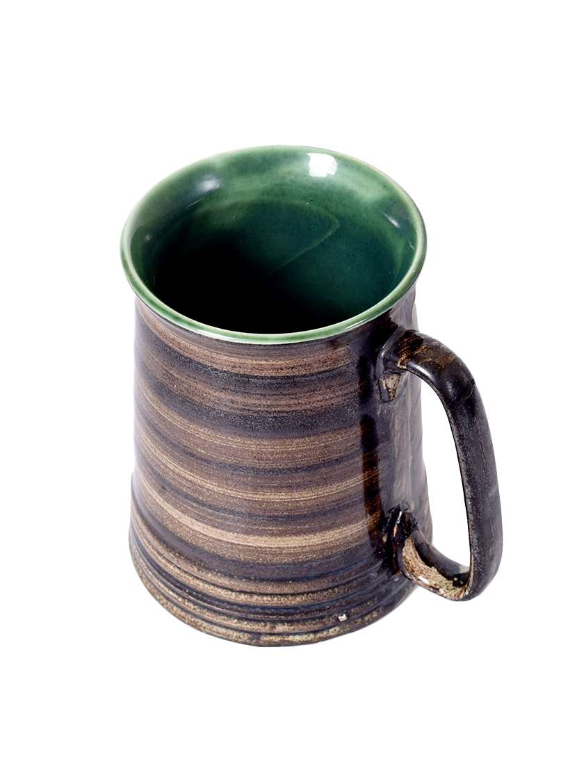 Ceramic Hand Painted  Mug Set (Set Of 2)
