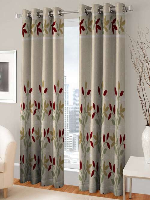 Buy Online Set Of 2 Pcs Net Curtains Size 4x7 Feet From Curtains