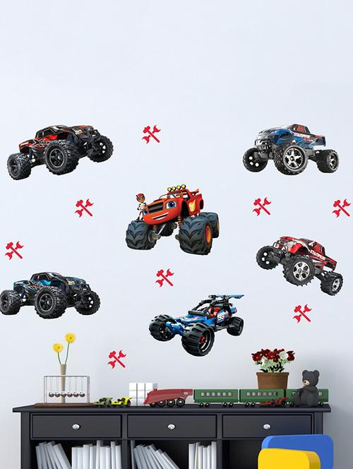 Monster Trucks From Decor For Women By Creatick Studio