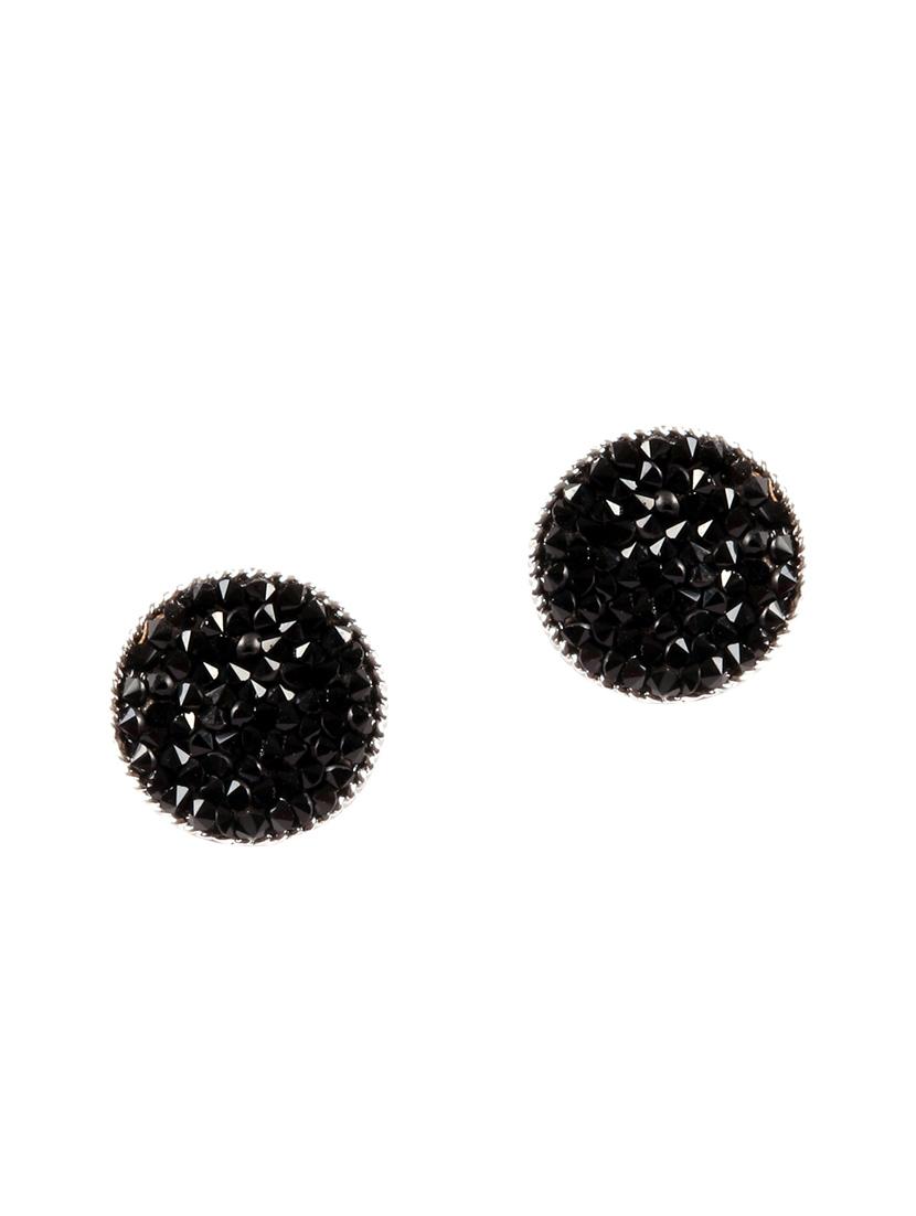 Black Crystal Studs Earring By Ayesha Online Ping For Black Crystal Studs Earring By Ayesha Online Ping For Earrings In India 15225034