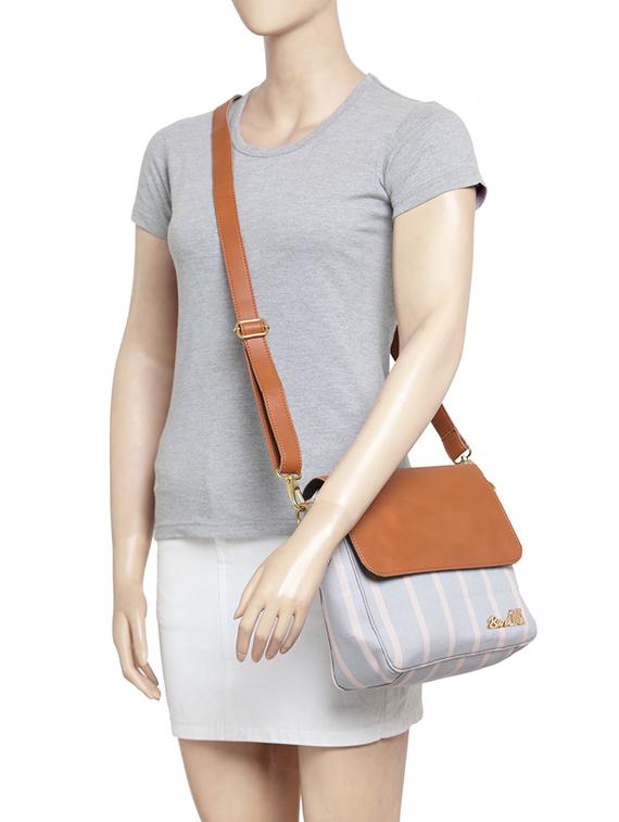 small canvas sling bag