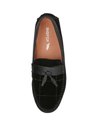 big fox black loafers