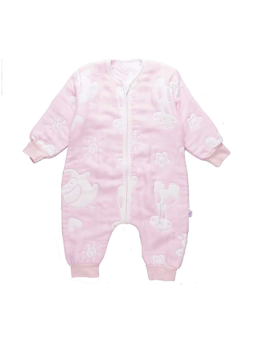 Pink Cotton  Romper
