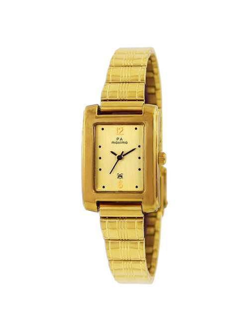 maxima square dial watches