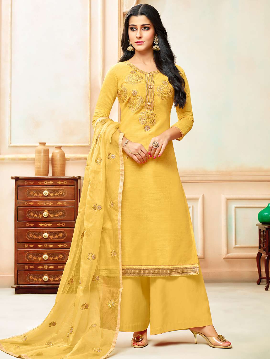 limeroad palazzo suits