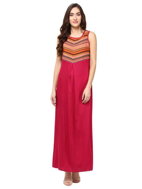 fusion beats maxi dress