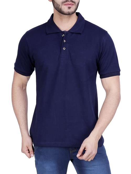 navy blue polo t shirt