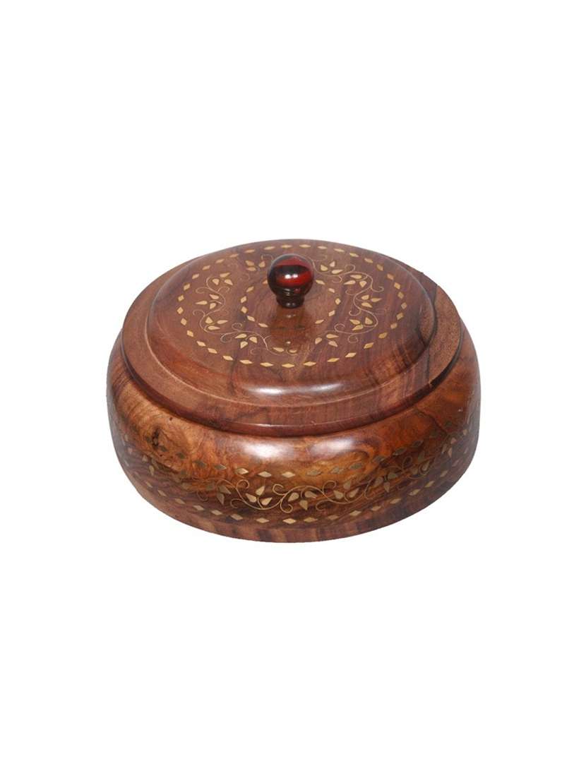 Brass Work Utility Box Small 6"Dia
