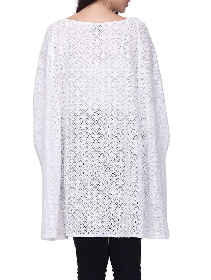 Dolman Sleeved Laced Tunic