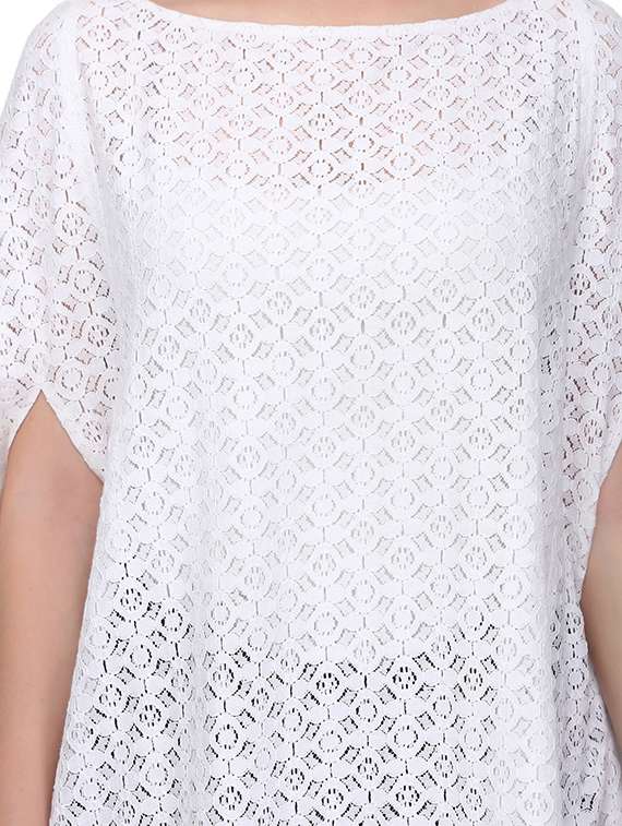 Dolman Sleeved Laced Tunic