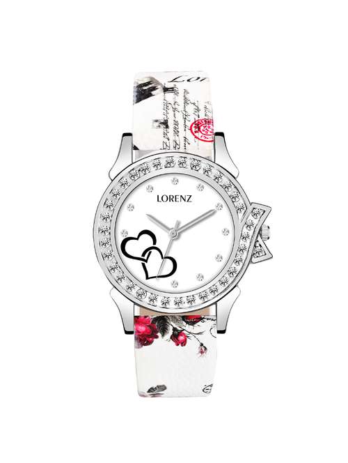 lorenz as-55a round dial analog watch