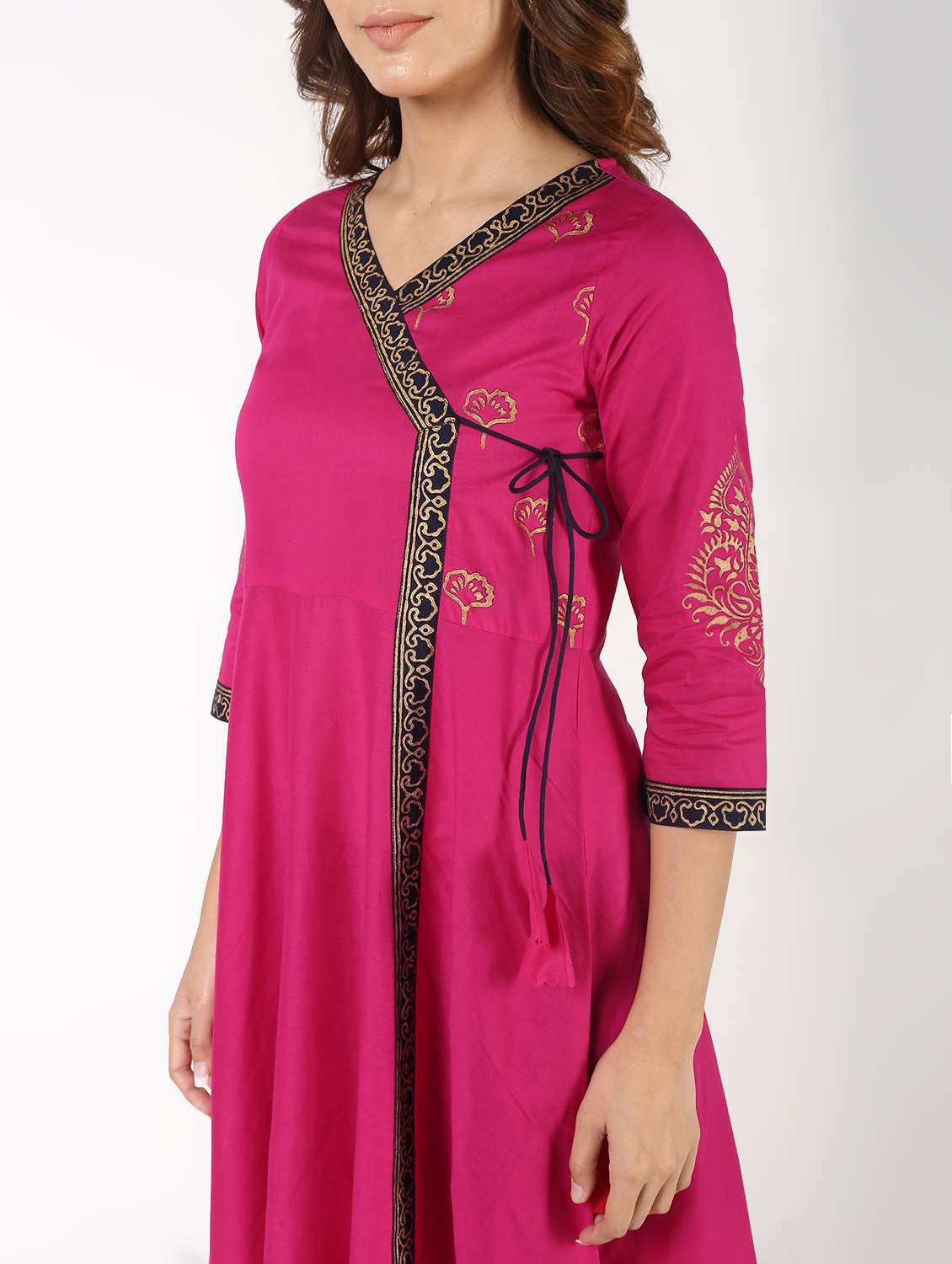 Women's Angrakha Kurta