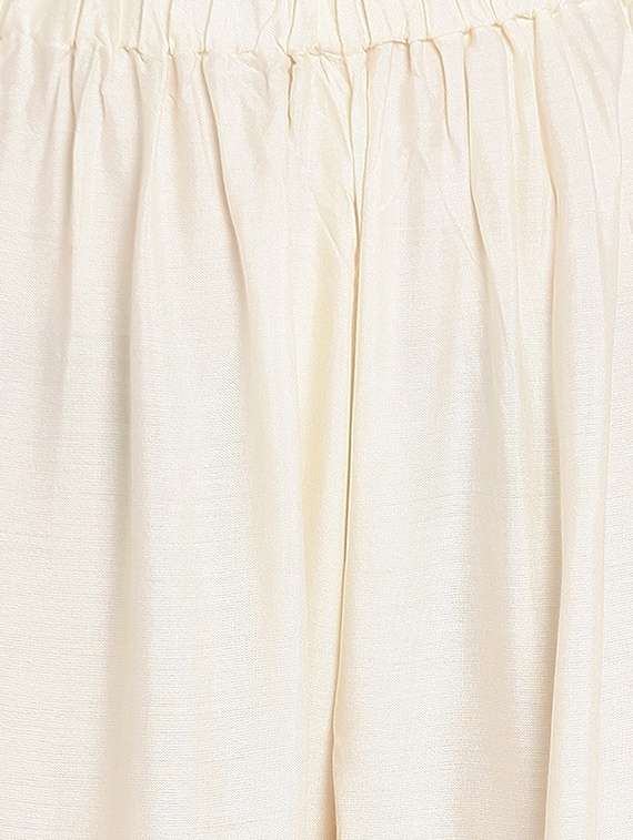 Women's High Rise Solid Palazzo 
