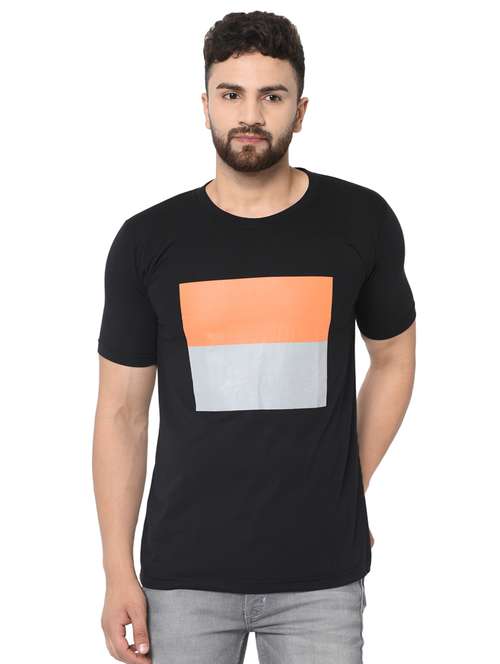 odoky black round neck