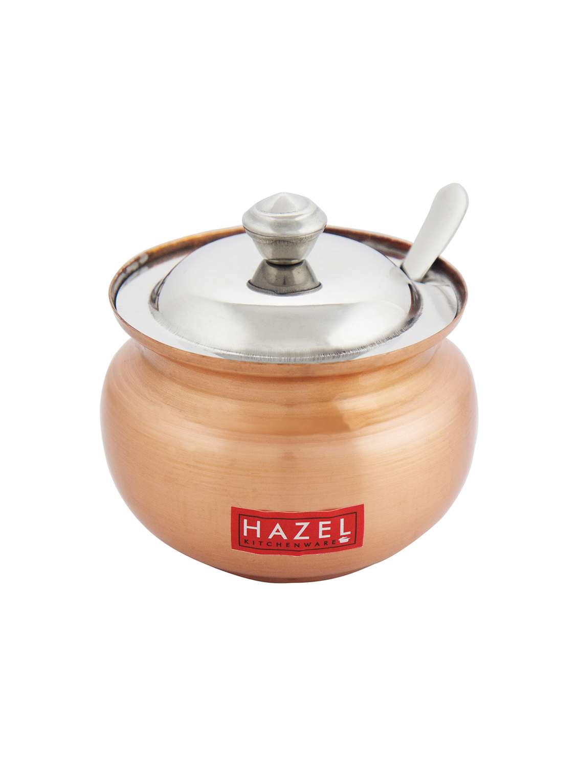 Buy online Stainless Steel Copper Finish Oil Ghee Pot from Kitchen