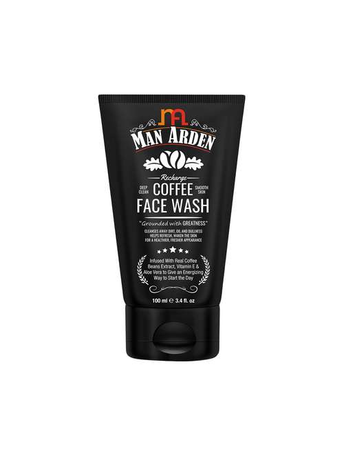 man arden face wash