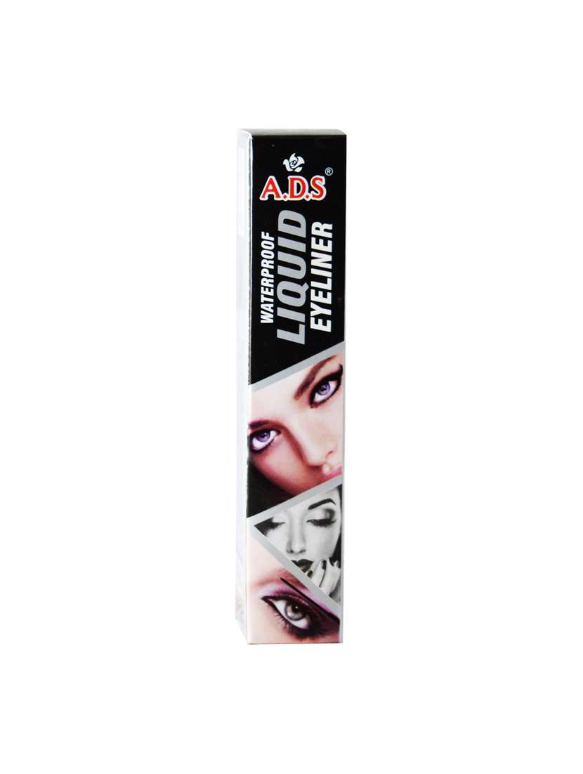 Ads Jet Black Waterproof Liquid Eyeliner